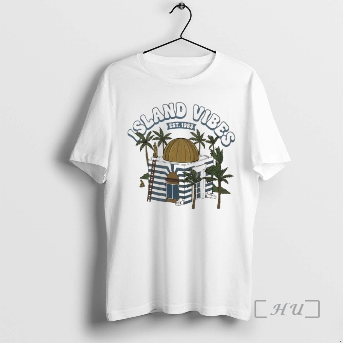 Officials Island Vibes Est 1983 Vintage