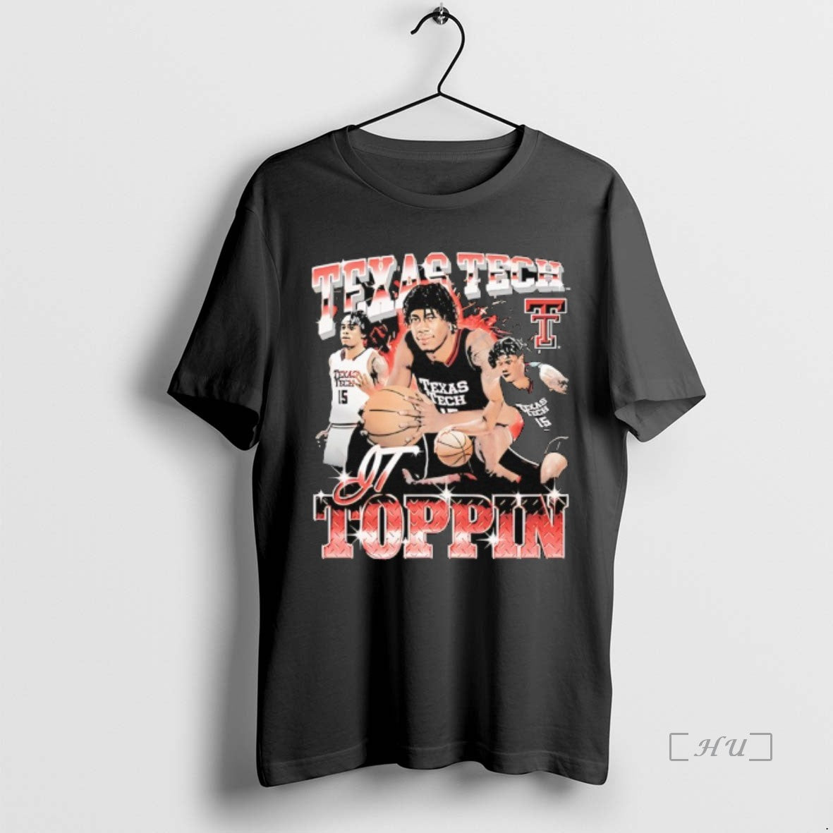 Officials Jt Toppin Texas Tech Red Raiders Basketball Vintage