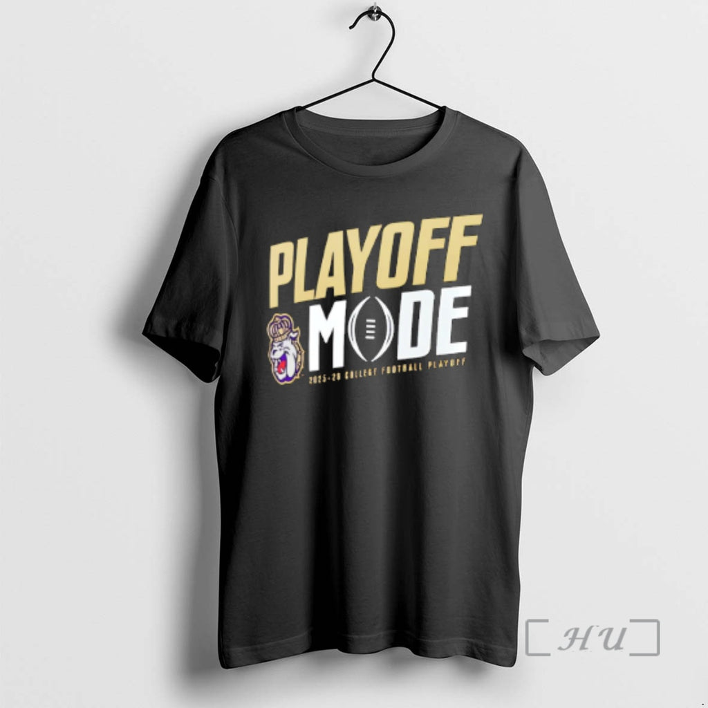 Officials James Madison Dukes 2025 26 College Football Playoff Mode Pass Protection Premium T Shirts