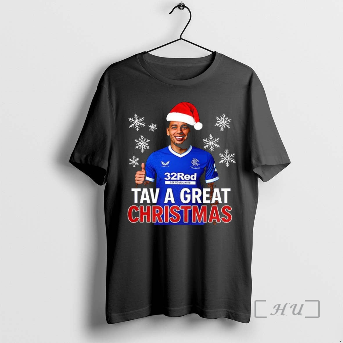 Officials James Tavernier Santa Hat Rangers Fc Tav A Great Christmas Premium T Shirts Sweater