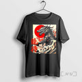 Officials Japan Samurai Warrior Dragon Great Wave Ukiyo E Art Kanji Premium T Shirts Sweater