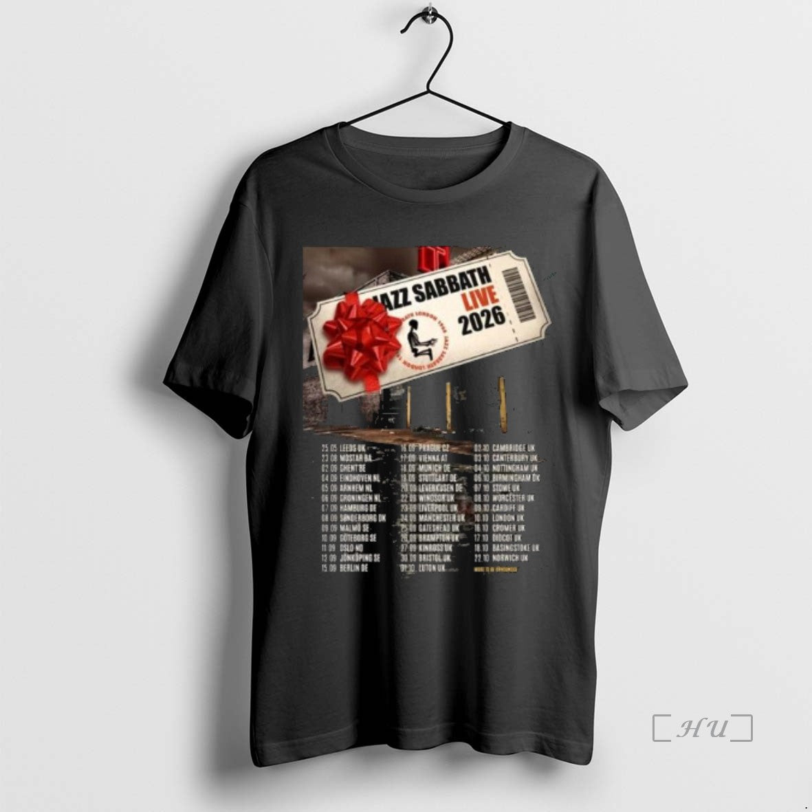Officials Jazz Sabbath Live 2026 Uk And Europe Schedule Dates Long Sleve Premium T Shirts