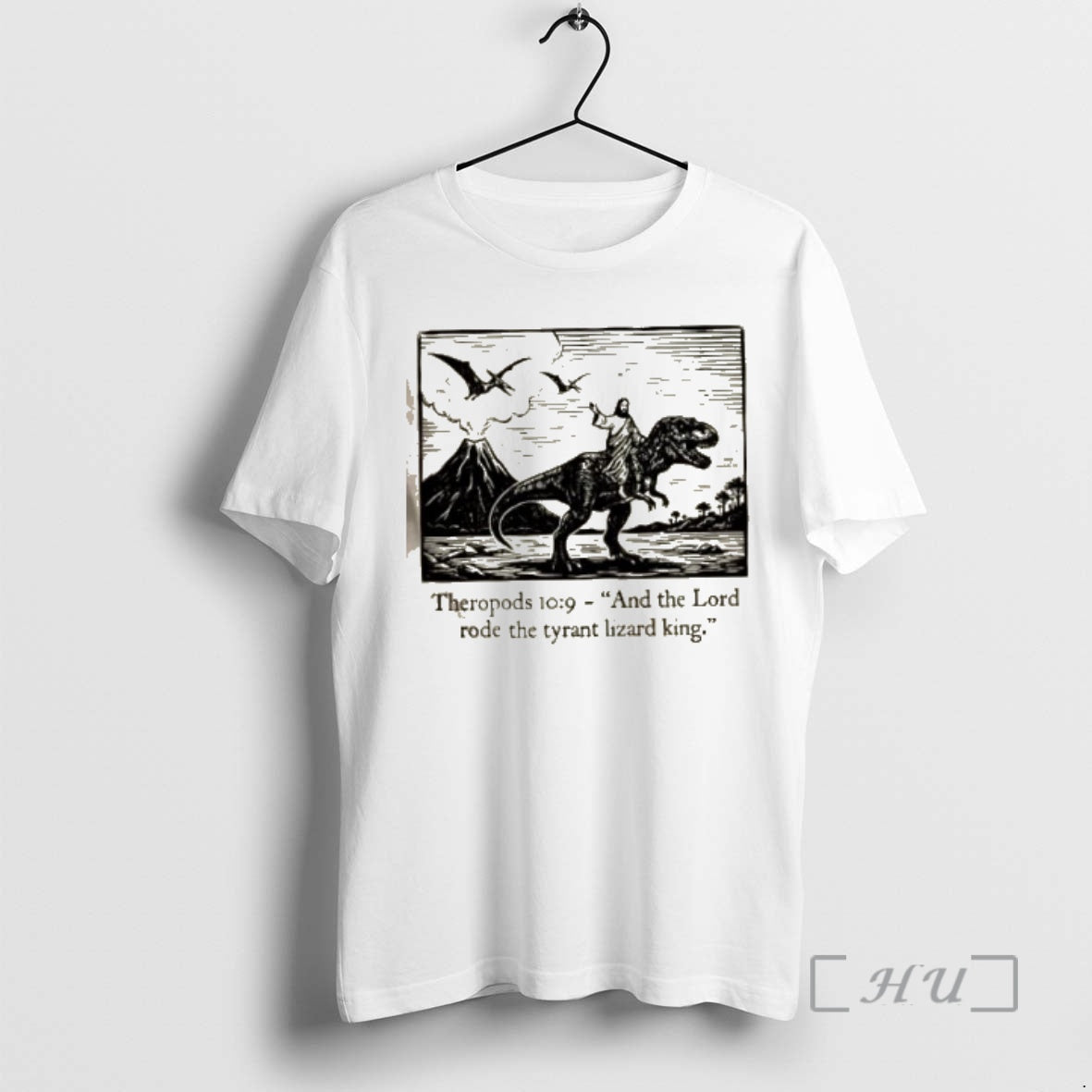 Officials Jesus 66 Mya The Lord Rode The Tyrant Lizard King Premium T Shirts Sweater