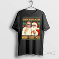 Officials Jesus Santa The Boys Are Back In Town Merry Christmas Circle Black Premium