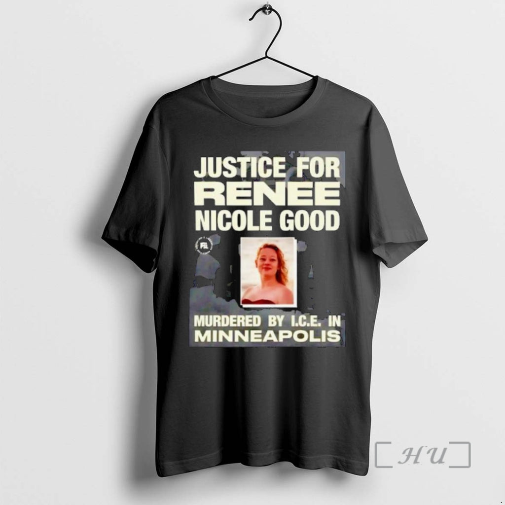 Officials Justice For Renee Nicole Good Murdered By Ice In Minneapolis Ornaments Premium T Shirts