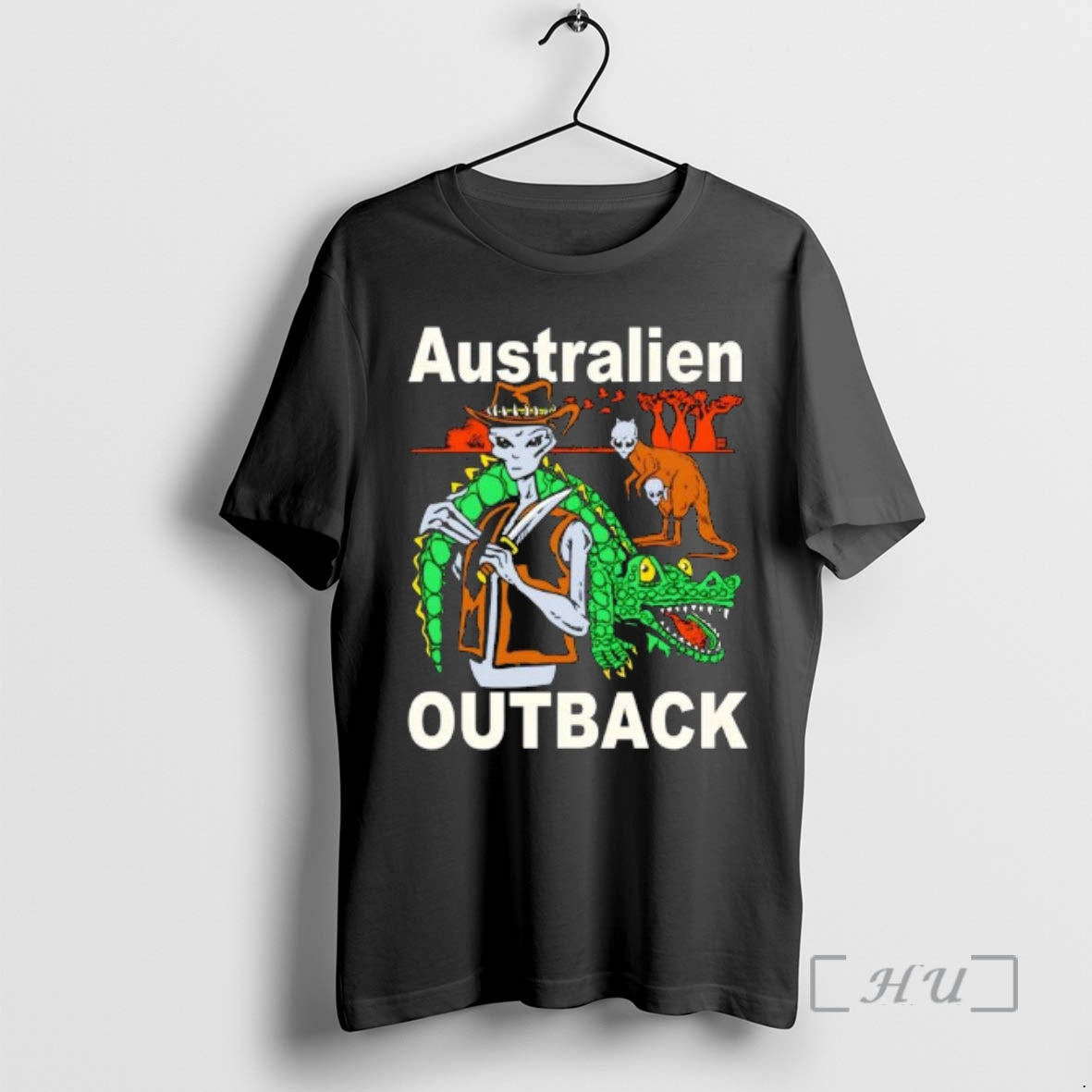 Officials Kangaroo And Alien Babies Australien Outback