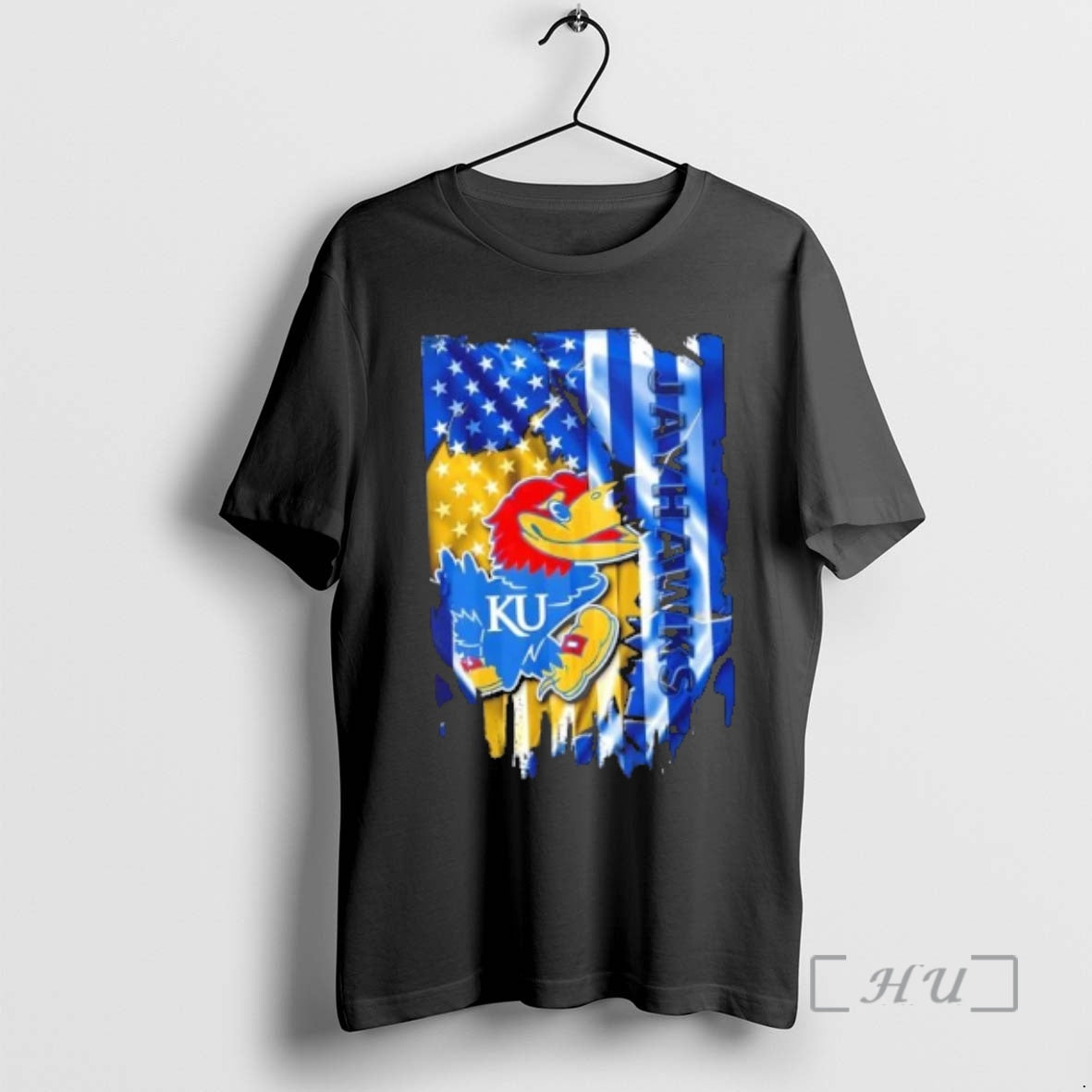 Officials Kansas Jayhawks Football X American Flag