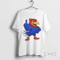 Officials Kansas Jayhawks Middle Finger Mascot
