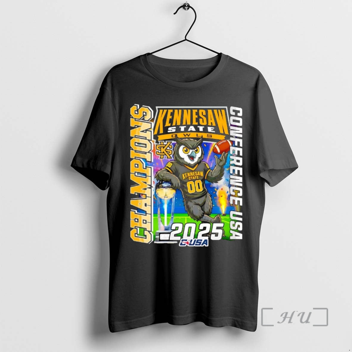 Officials Kennesaw State Owls 2025 Conference Usa Champions