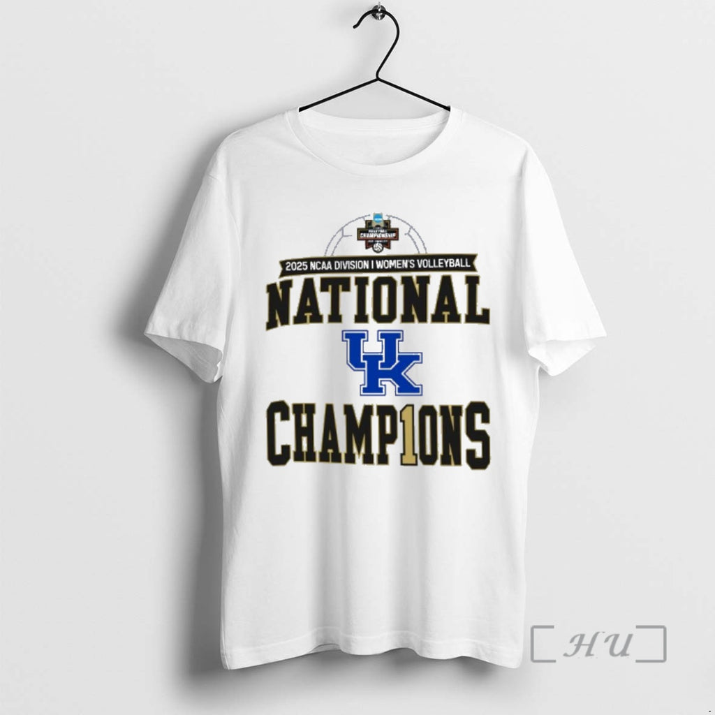 Officials Kentucky Wildcats 2025 Ncaa Division I Womens Volleyball National Champions Premium T Shirts Sweater