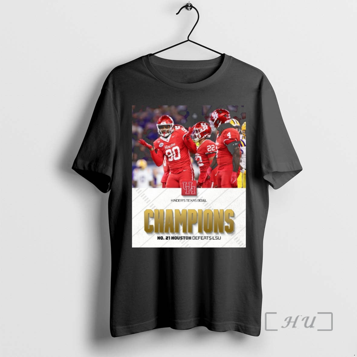 Officials Kinders Texas Bowl Champions No 21 Houston Cougars Defeatrs Lsu Premium T Shirts Sweater