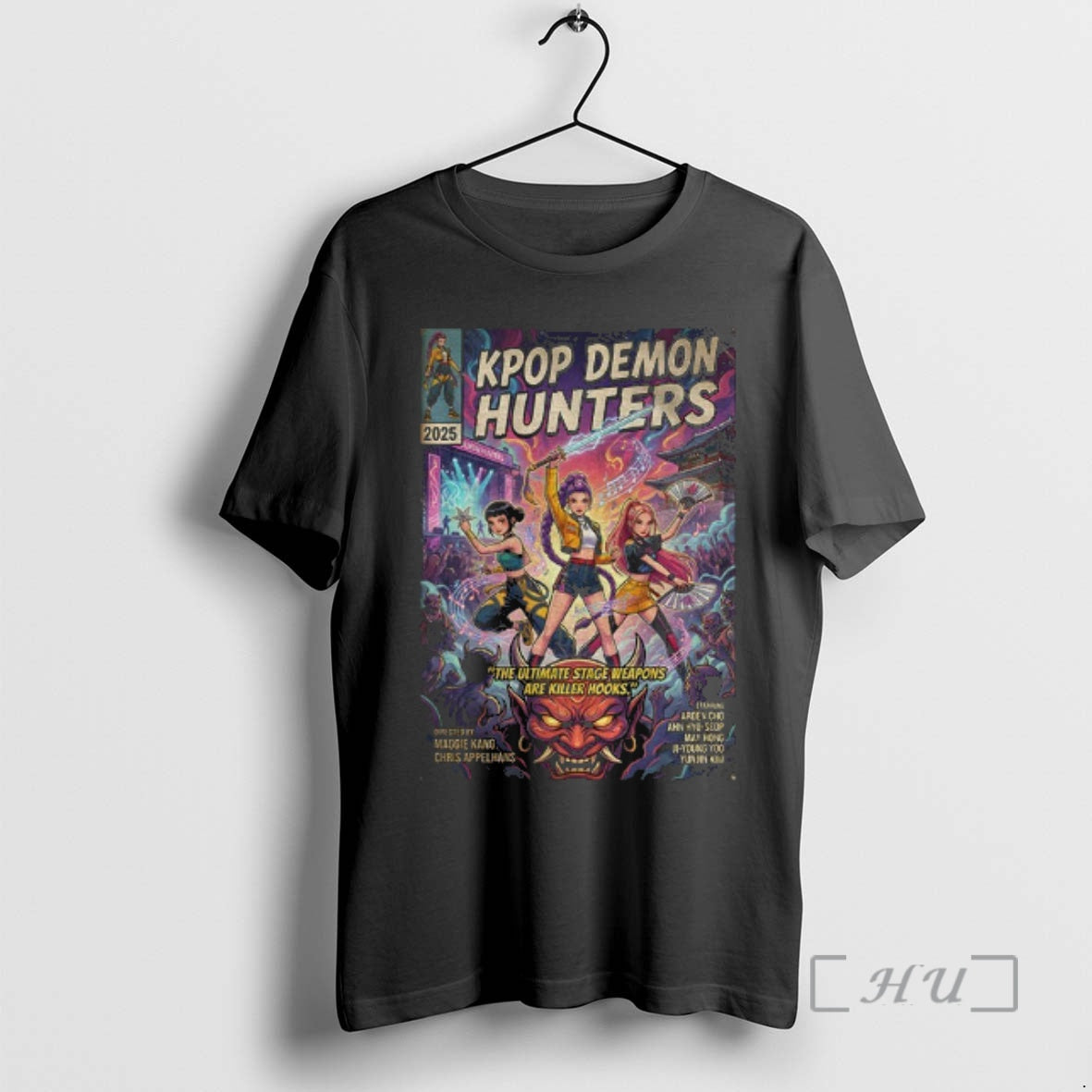 Officials Kpop Demon Hunters 2025 The Ultimate Stage Weapons Are Killer Hooks Minimal Movie Premium