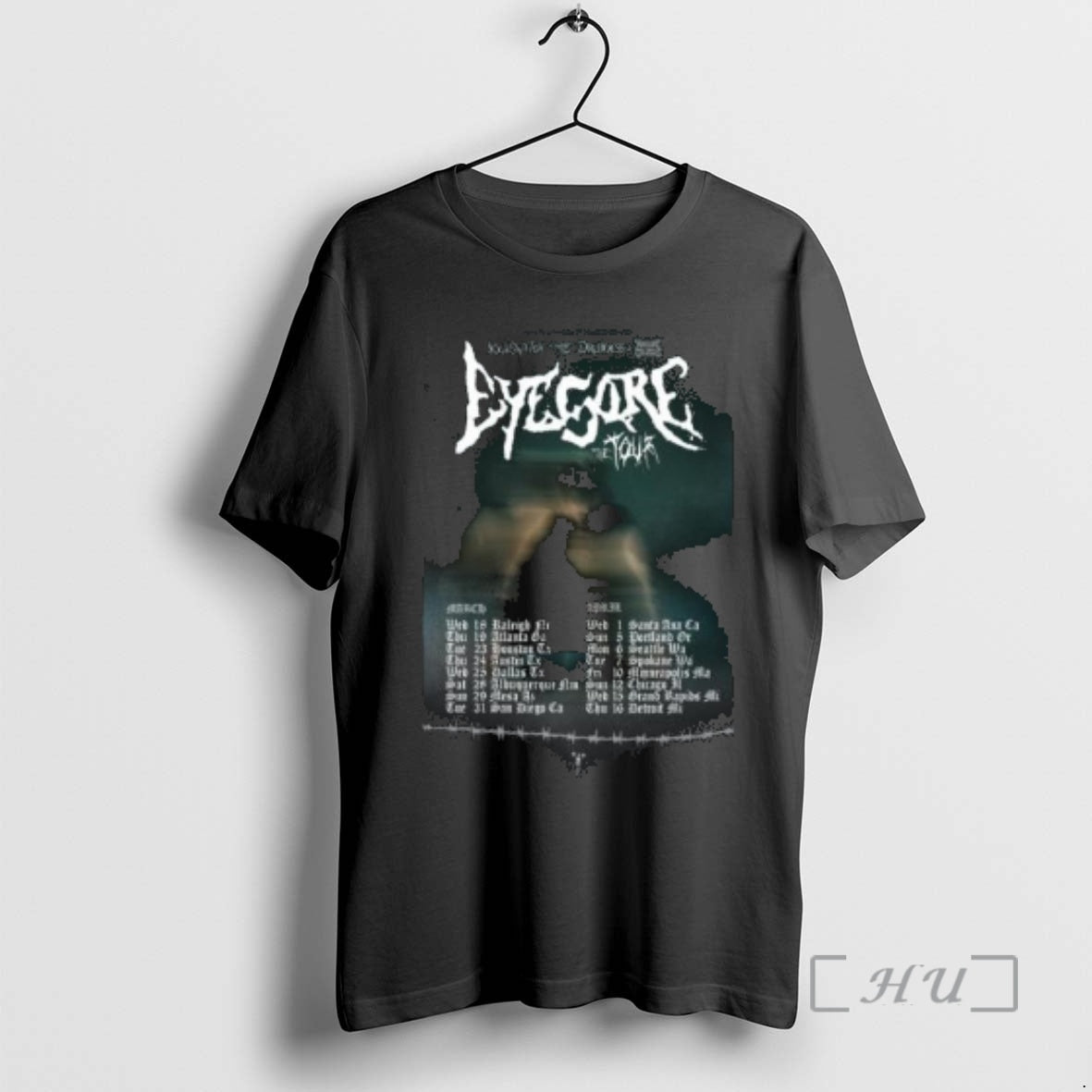 Officials Kxllswxtch Druidess Warlord Colossus March April Tour 2026 Circle Black Premium T Shirts Sweater