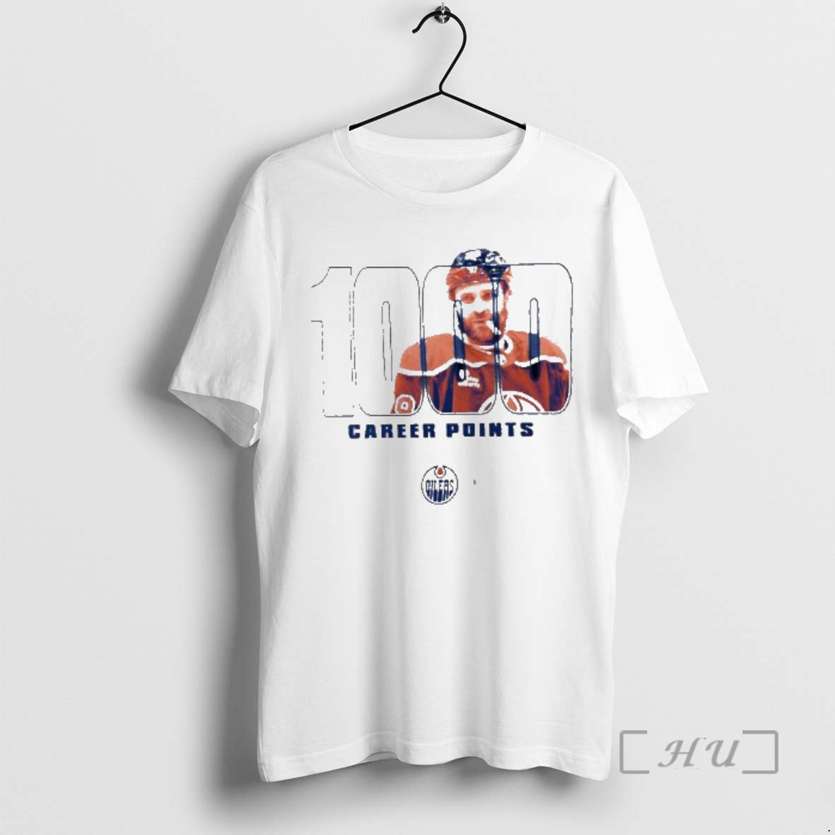 Officials Leon Draisaitl Edmonton Oilers 1000 Career Points Legacy