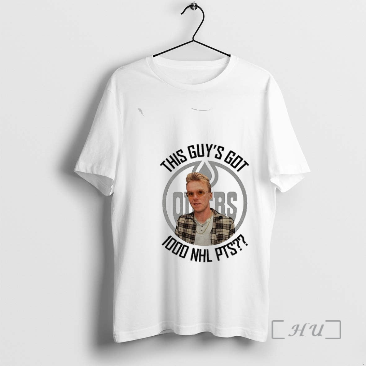 Officials Leon Draisaitl Wearing Connor Mcdavid This Guys Got 1000 Nhl Points Premium T Shirts