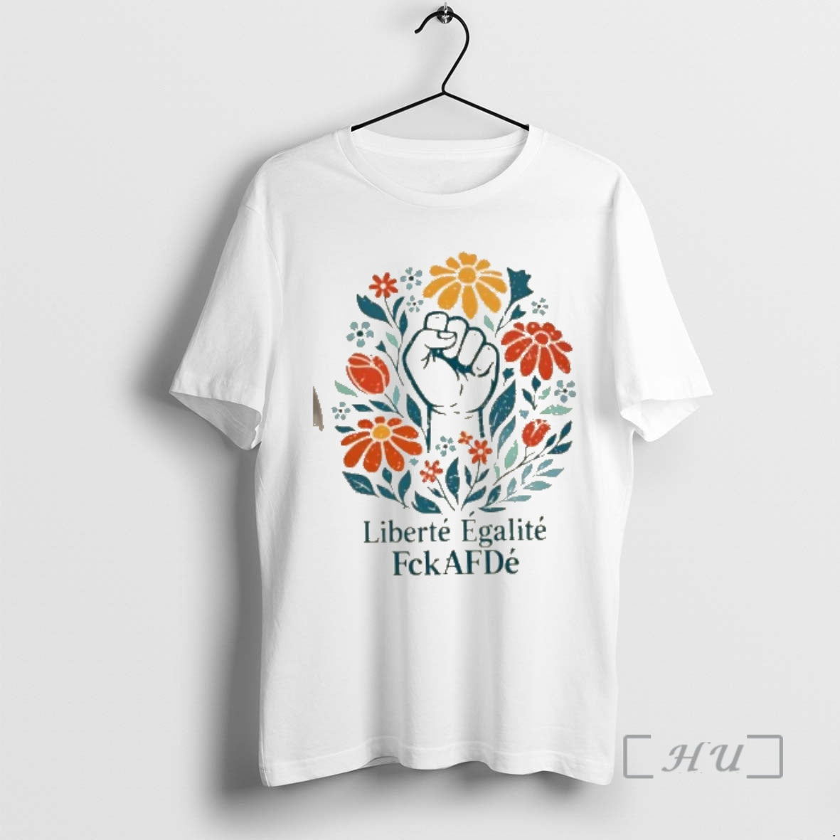 Officials Liberte Egalite Fckafde Fist Floral