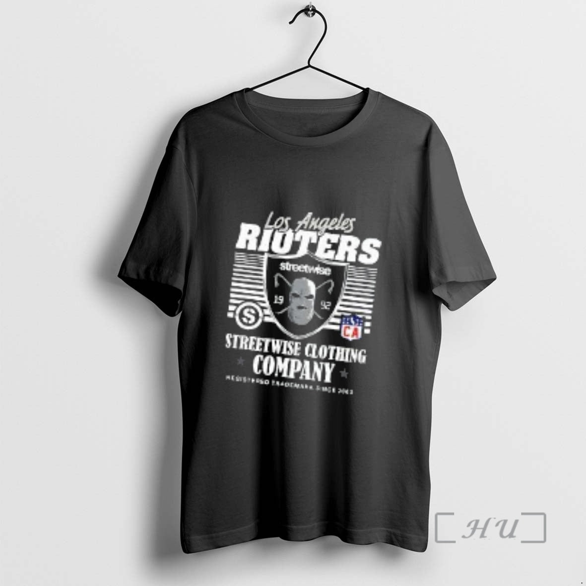 Officials Los Angeles Rioters 1992 Raiders Parody Logo