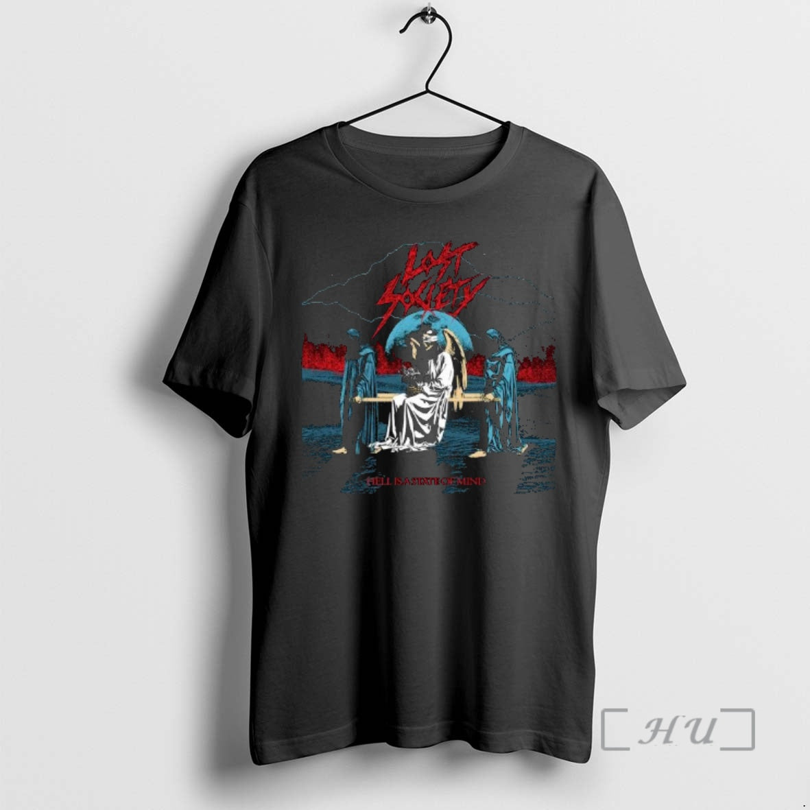 Officials Lost Society Hell Is A State Of Mind 6th March 2026 Premium T Shirts