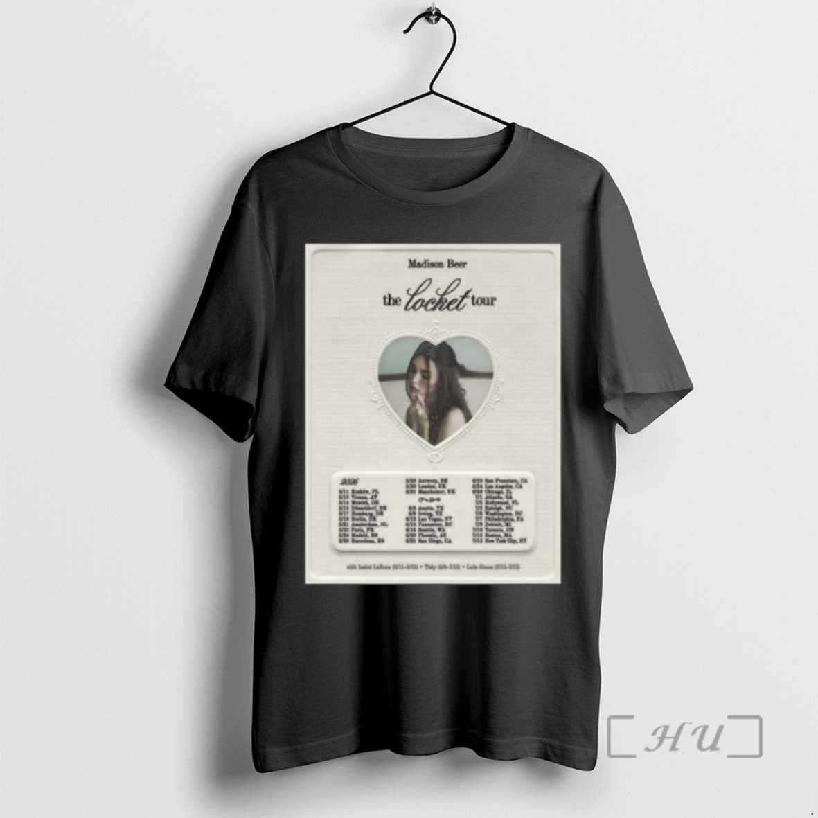 Officials Madison Beer The Locket Tour 2026 World Tour Schedule Dates Premium T Shirts Sweater