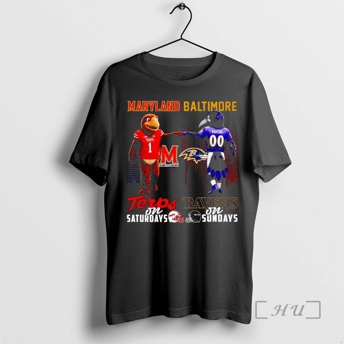 Officials Maryland Terrapins On Saturdays Baltimore Ravens On Sundays Mascot