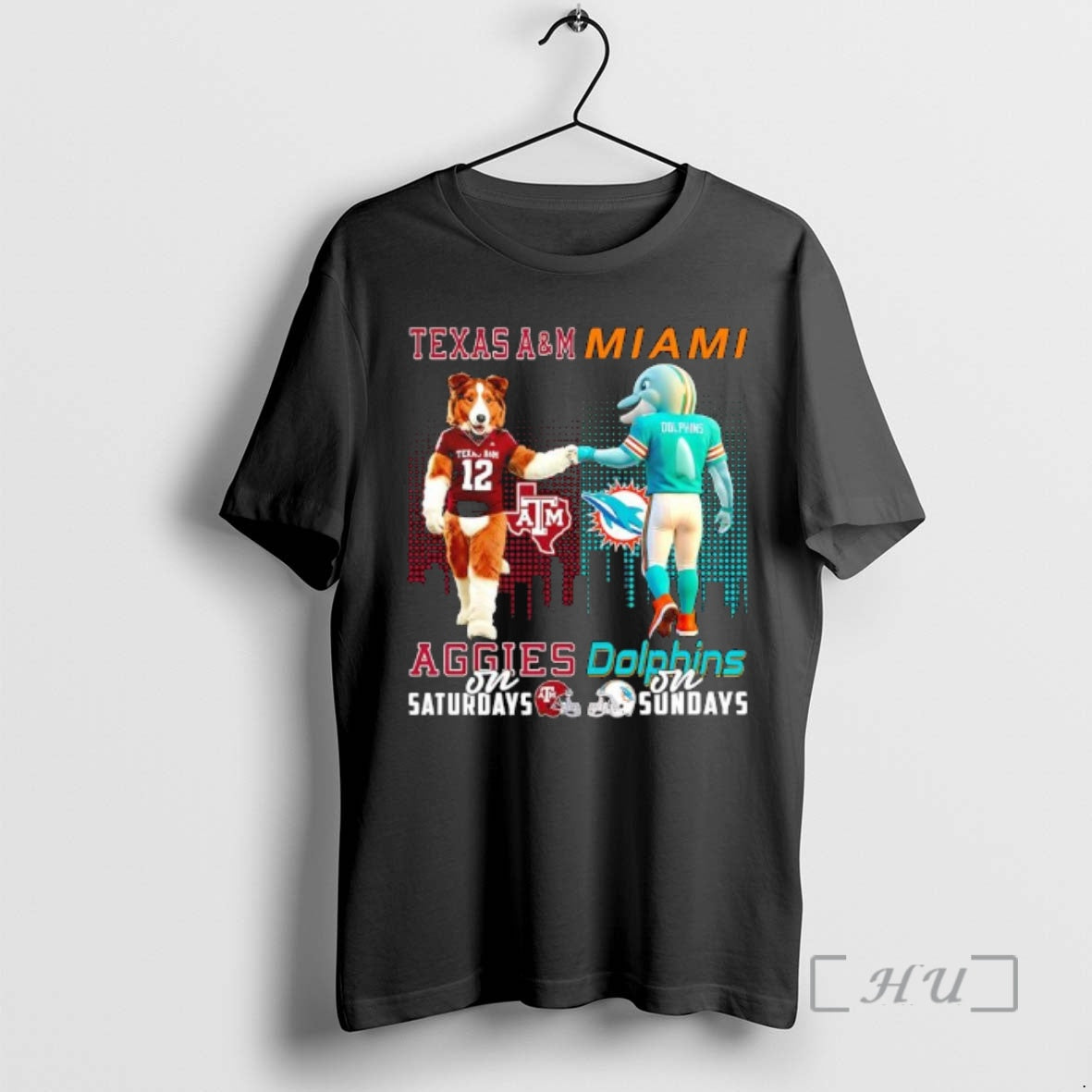 Officials Mascot Of Texas Am Aggies On Saturdays And Miami Dolphins On Sundays Premium