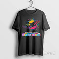 Officials Miami Dolphins Football Whatever Color Cancer Sucks Logo Colors