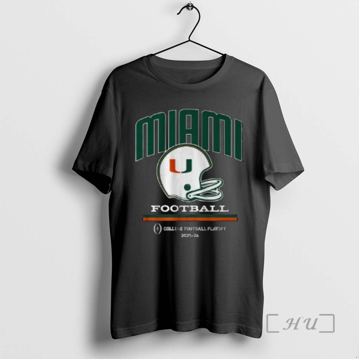 Officials Miami Football 2025 Cfp Vintage Helmet Circle Black