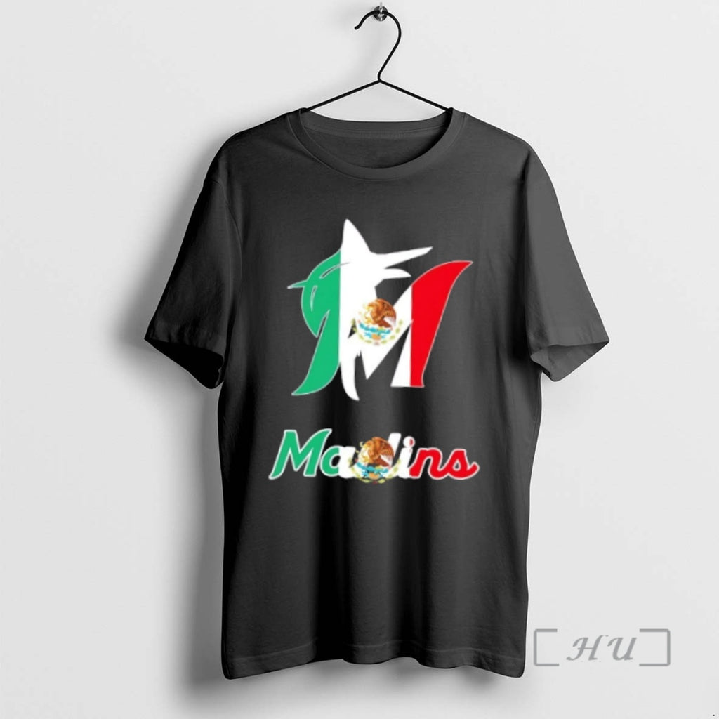 Officials Miami Marlins Baseball X Mexican Flag