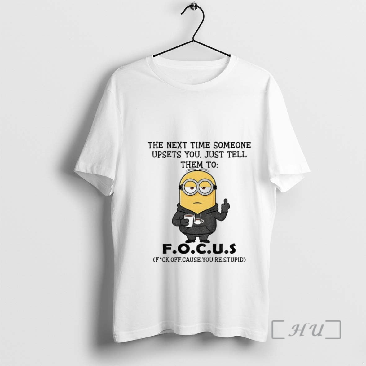 Officials Minion Middle Finger The Next Time Someone Upsets You Just Tell Them To