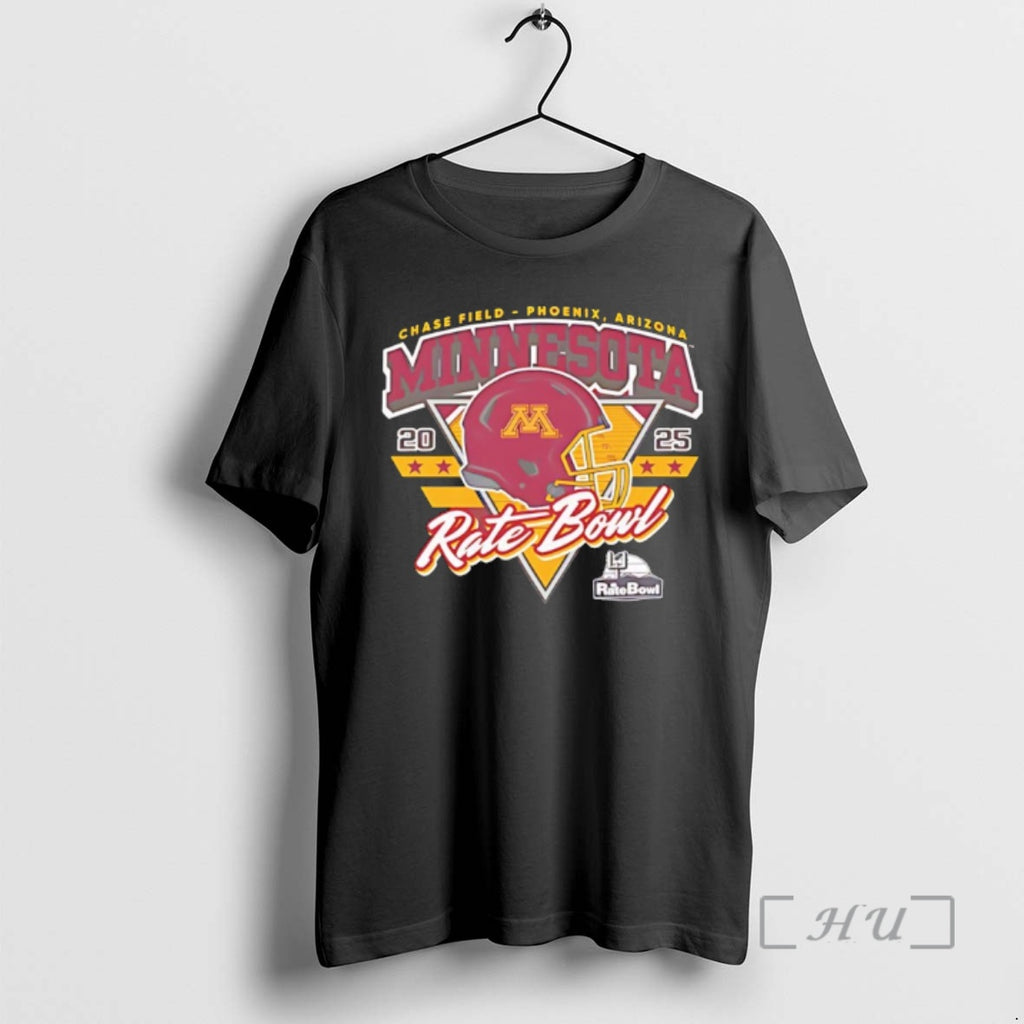 Officials Minnesota Golden Gophers 2025 Rate Bowl Shield Of Dreams