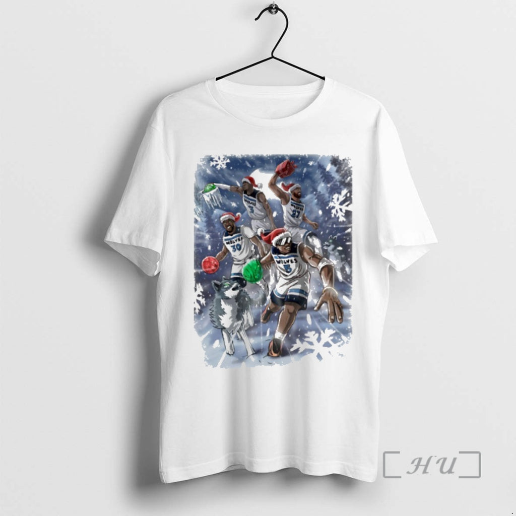 Officials Minnesota Timberwolves Merry Christmas And Happy Gameday 2026