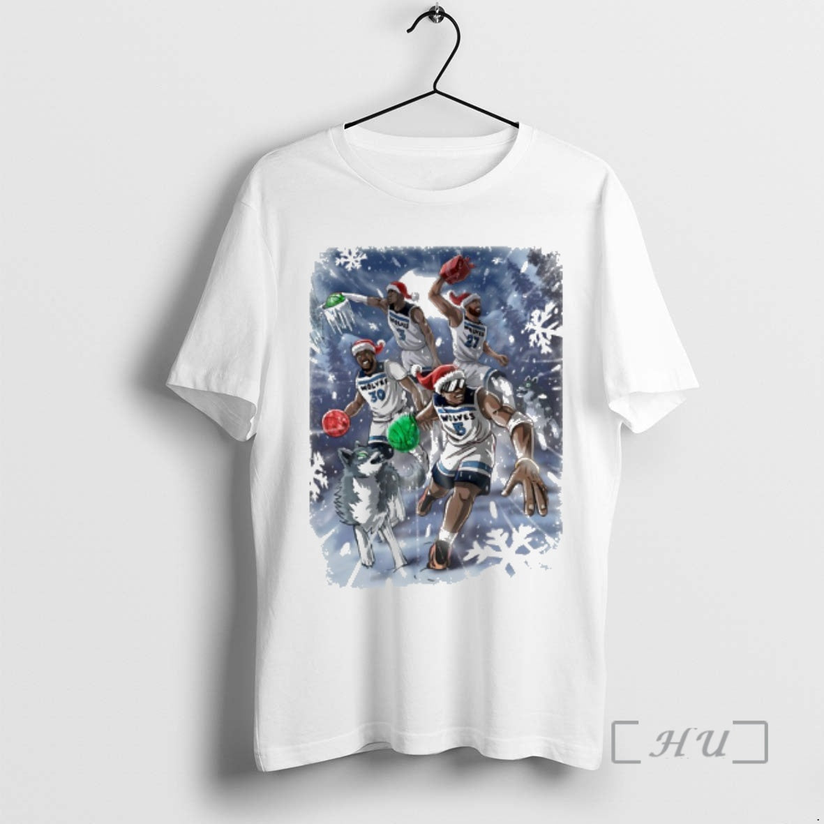 Officials Minnesota Timberwolves Merry Christmas And Happy Gameday 2026