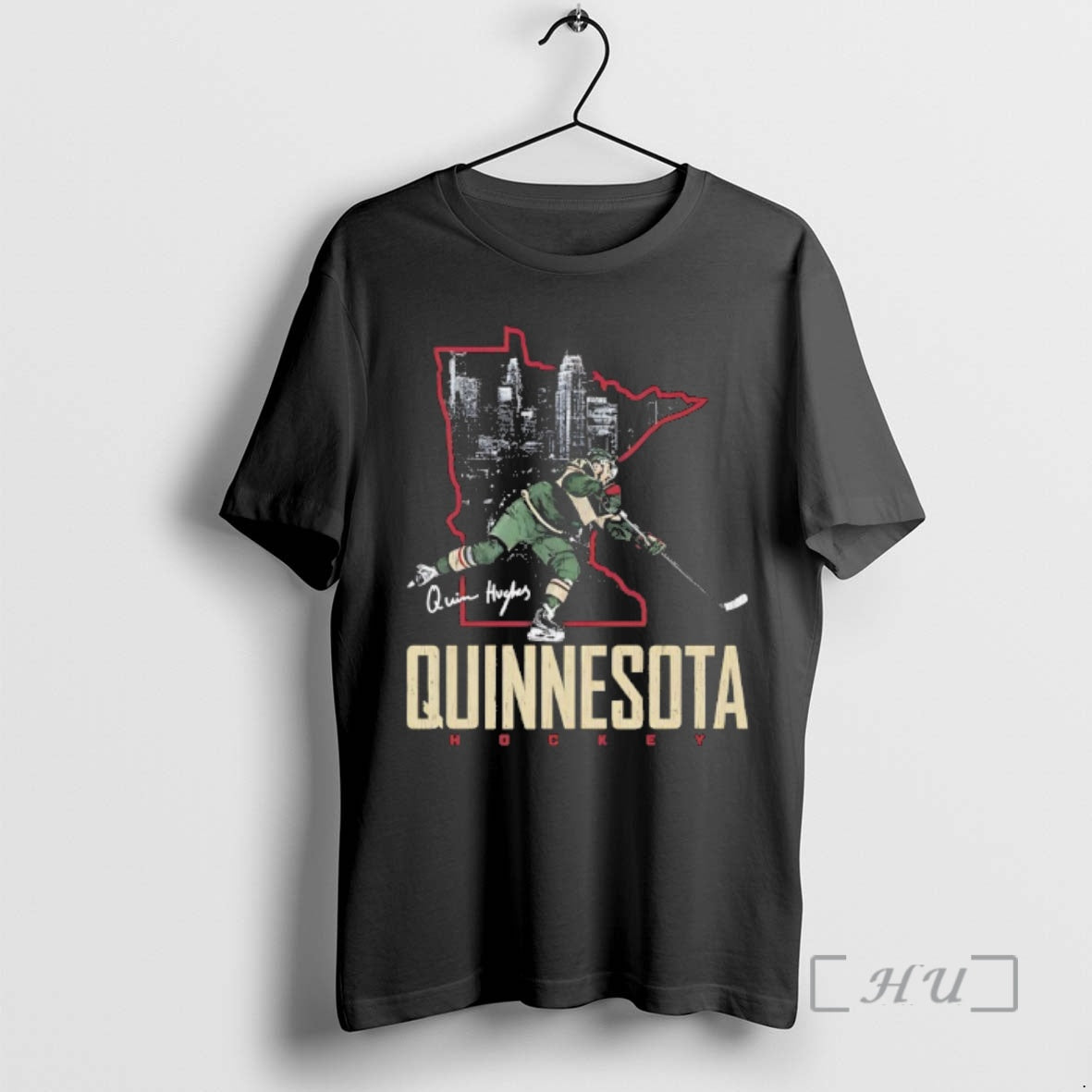 Officials Minnesotas Quinn Hughes Quinnesota State Signature
