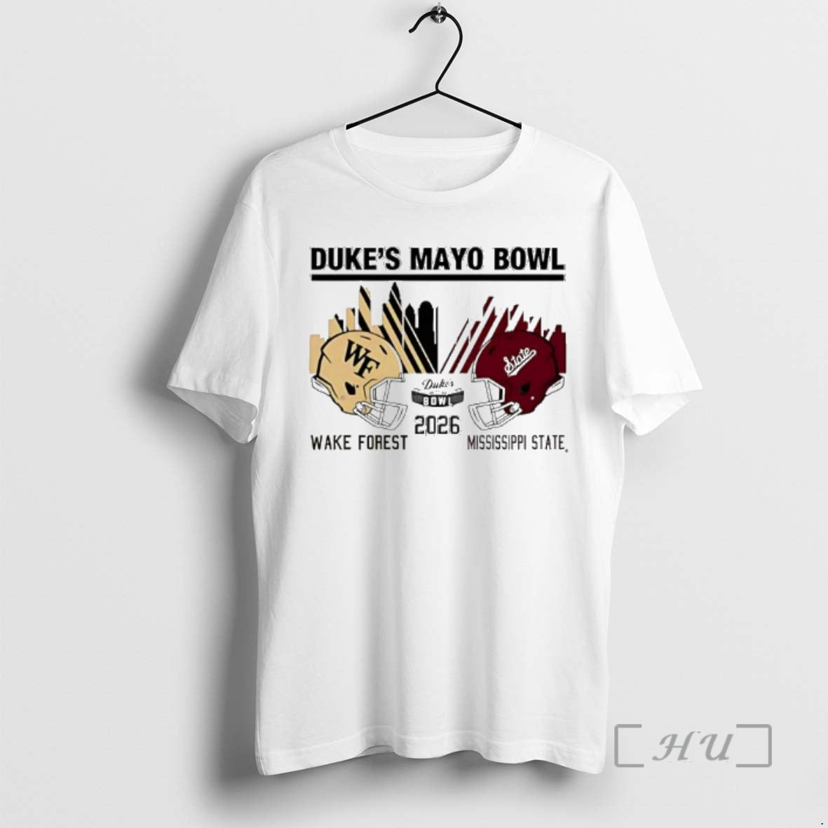 Officials Mississippi State Vs Wake Forest 2026 Dukes Mayo Bowl Match Up Skyline Premium