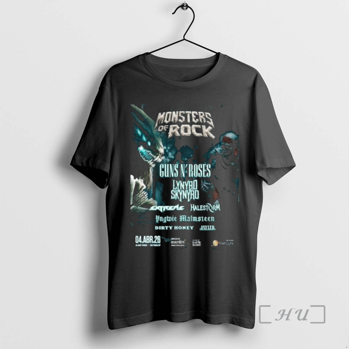 Officials Monster Of Rock Sao Paulo Prazil At Allianz Parque On April 4 2026 Premium
