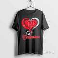 Officials Nebraska Cornhuskers Football In Glitter Heart Fans