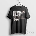 Officials Nebraska Cornhuskers Womens Volleyball Text Logo Overlay
