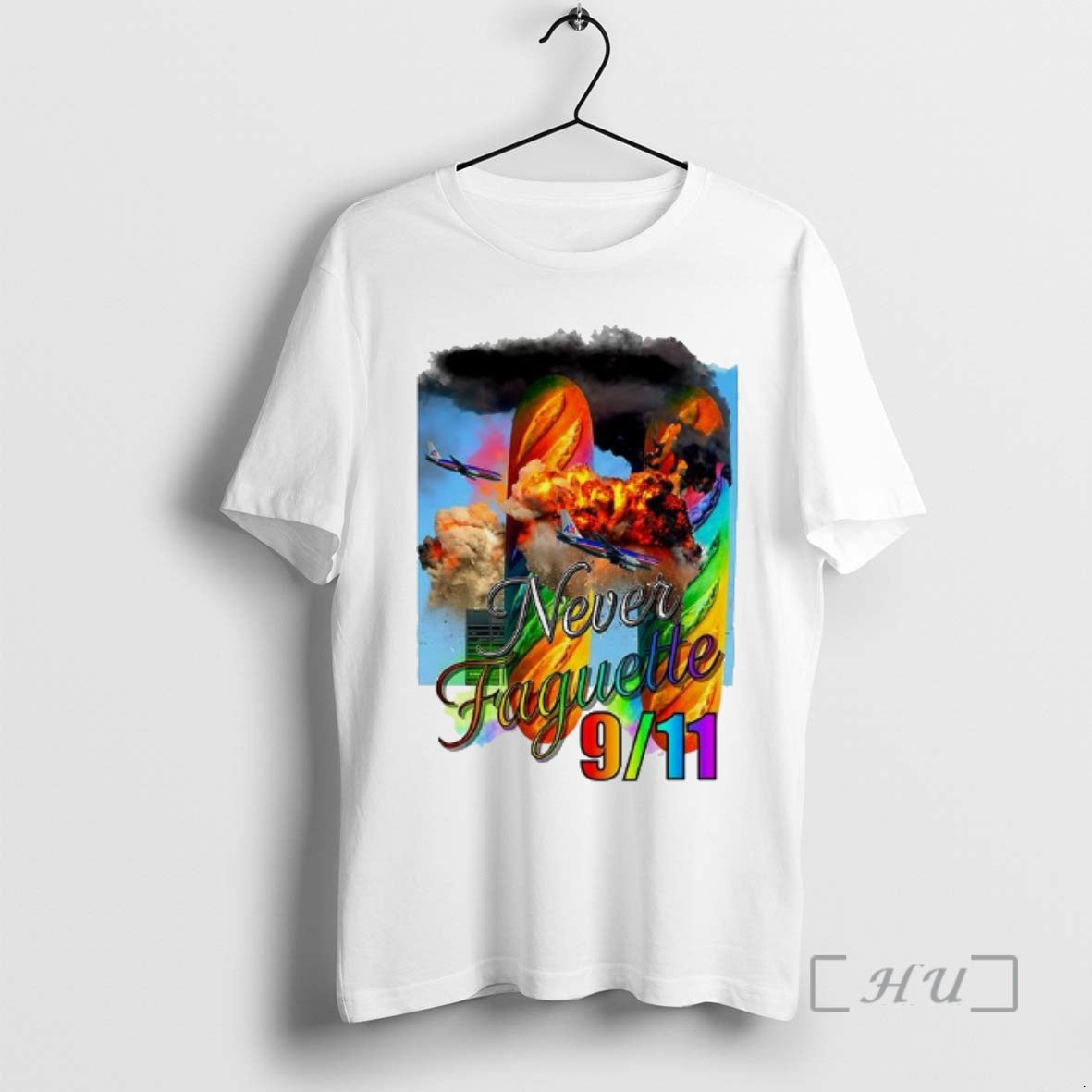 Officials Never Faguette 9 11 The Plane Crashed Into The Bread Premium T Shirts Sweater