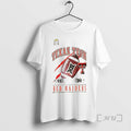 Officials New Era White Texas Tech Red Raiders 2025 Big 12 Football Champions Locker Room