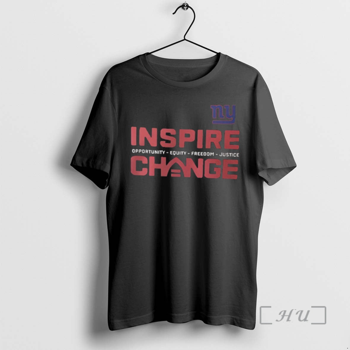 Officials New York Giants Inspire Change Gians Opportunity Equity Freedom Justice 2 Sided Premium