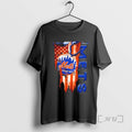 Officials New York Mets Baseball Battle Shattered Usa Flag Rip Design Premium T Shirts Sweater