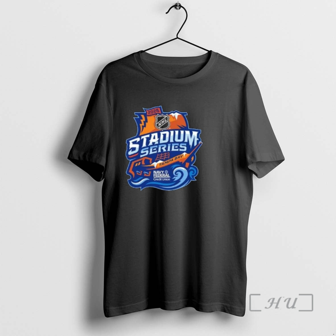 Officials Nhl Stadium Series 2026 Tampa Bay Logo Circle Black