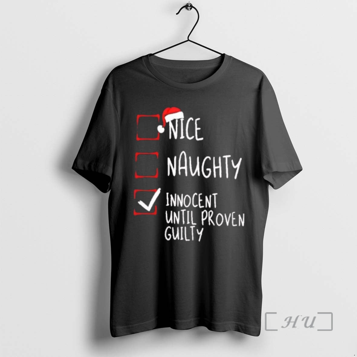 Officials Nice Naughty Innocent Until Proven Guilty Checklist Christmas
