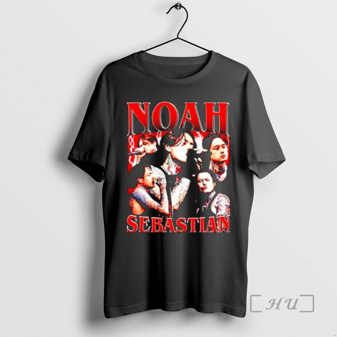 Officials Noah Sebastian Bad Omens Band The Death Of Peace Of Mind Premium T Shirts
