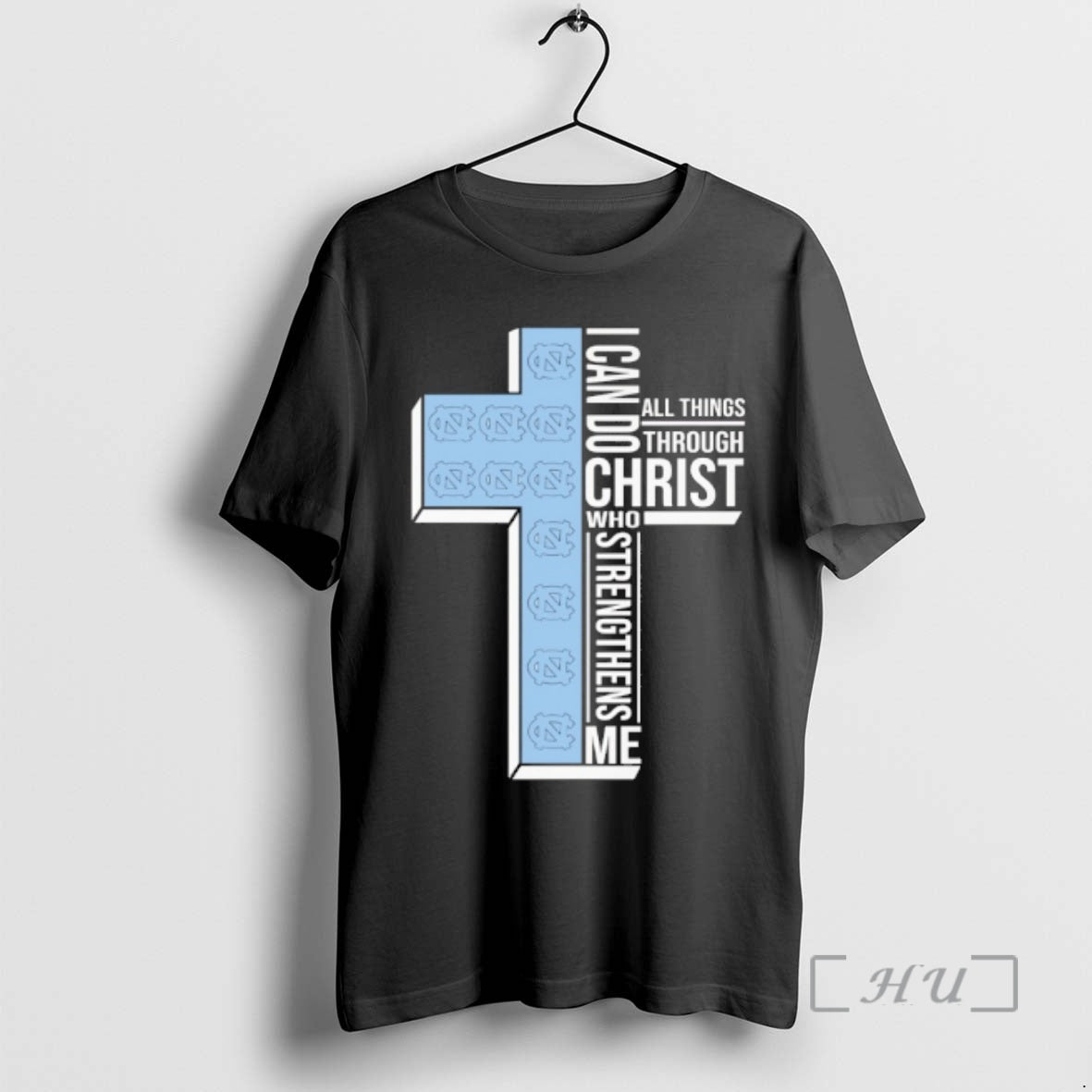 Officials North Carolina Tar Heels Cross I Can Do All Things Through Christ Who Strengthen