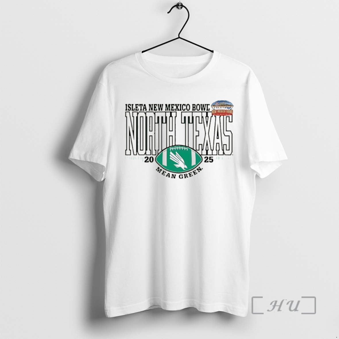 Officials North Texas Mean Green 2025 New Mexico Bowl Football Christmas Premium T Shirts Sweater