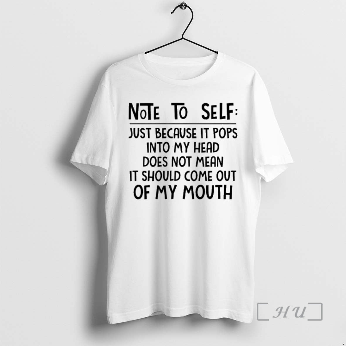 Officials Note To Self Just Because It Pops Into My Head Does Not Mean It