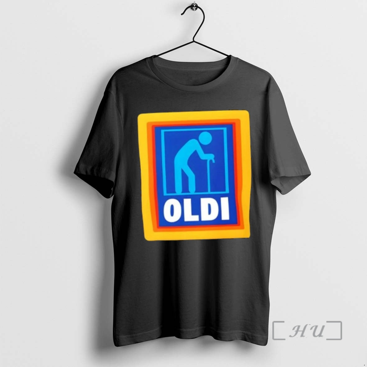 Officials Oldi Funny Senior Aldi Logo Parody