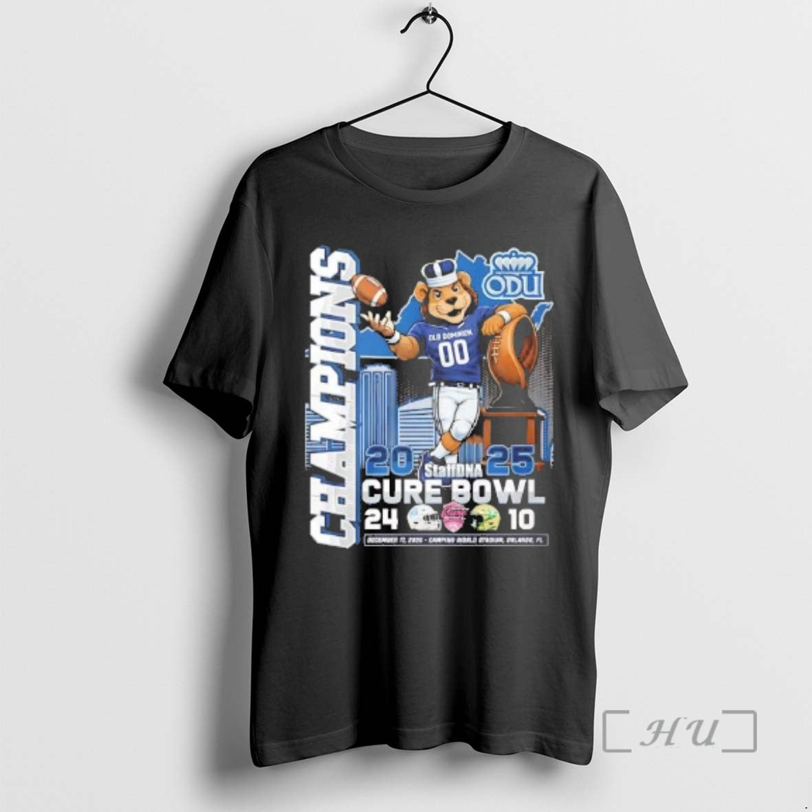 Officials Old Dominion Monarchs 025 Staffdna Cure Bowl Champions