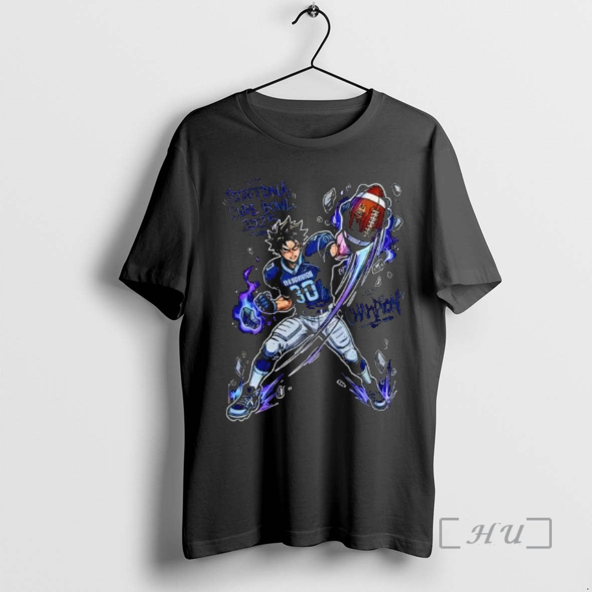 Officials Old Dominion Monarchs Staffdna Cure Bowl 2025 Camping World Stadium Champion Premium T Shirts
